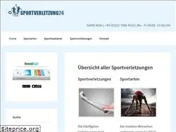 Sites similar to sportverletzung24.com