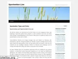 Sites similar to sportwetten-live.net