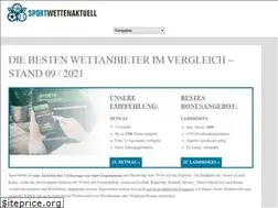 Sites similar to sportwettenaktuell.net