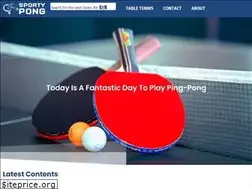 Sites similar to sportypong.com
