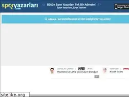 Sites similar to sporyazarlari.com