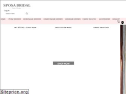 Sites similar to sposabridal.com