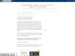 Sites similar to spotify-invite.blogspot.com