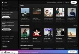 Sites similar to spotify.be