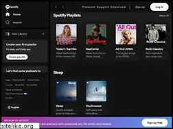 Sites similar to spotify.ca