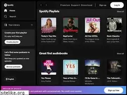 Sites similar to spotify.co