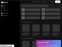 Sites similar to spotify.org