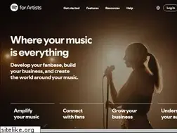 Sites similar to spotifyforartists.com