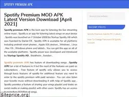 Sites similar to spotifypremiumapk.co