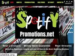 Sites similar to spotifypromotions.net
