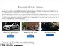 Sites similar to spotlessautodetailing.ca