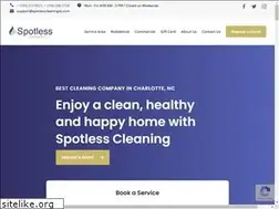 Sites similar to spotlesscleaningnc.com