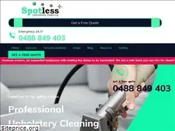 Sites similar to spotlessupholsterycleaning.com.au