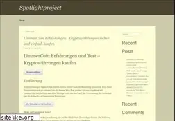 Sites similar to spotlightproject.eu