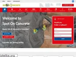 Sites similar to spotonconcrete.co.uk