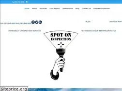 Sites similar to spotoninspection.com