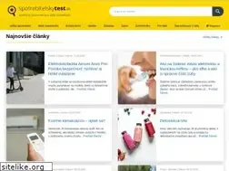 Sites similar to spotrebitelskytest.sk