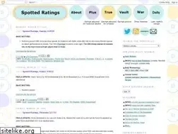 Sites similar to spottedratings.com