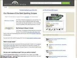 Sites similar to spottingscopereview.net
