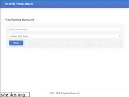 Sites similar to spotyourtrain.com