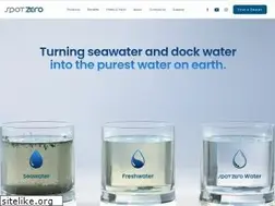 Sites similar to spotzerowater.com