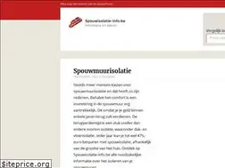 Sites similar to spouwisolatie-info.be