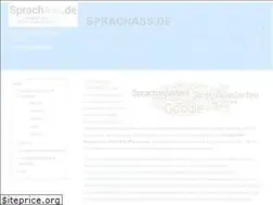 Sites similar to sprachass.de