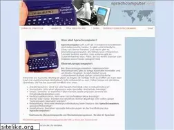 Sites similar to sprachcomputer.org