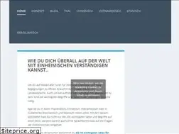 Sites similar to sprachcrashkurs.de