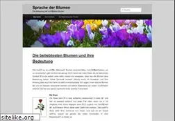 Sites similar to sprache-der-blumen.de