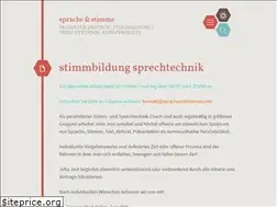 Sites similar to spracheundstimme.com