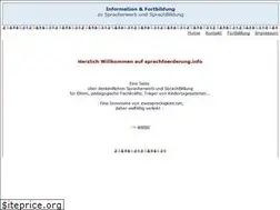 Sites similar to sprachfoerderung.info