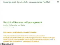 Sites similar to sprachgewandt-frankfurt.de