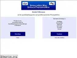 Sites similar to sprachheilwiki.dgs-ev.de