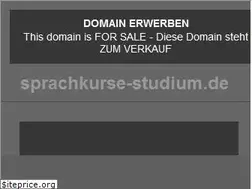 Sites similar to sprachkurse-studium.de