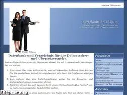 Sites similar to sprachmittler-truu.de