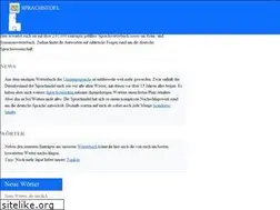 Sites similar to sprachnudel.de