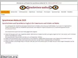 Sites similar to sprachreisen-malta.de