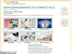 Sites similar to sprachwink.de