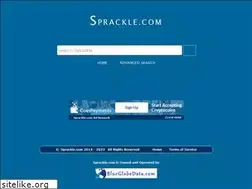 Sites similar to sprackle.net