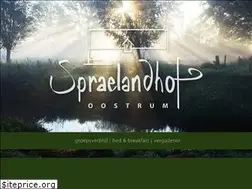 Sites similar to spraelandhof.nl