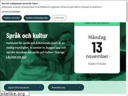 Sites similar to sprakradet.se