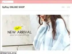 Sites similar to spray-store.jp