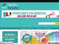 Sites similar to sprayboutic.com