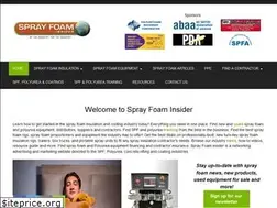 Sites similar to sprayfoaminsider.com