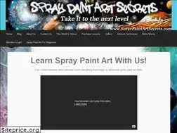 Sites similar to spraypaintartsecrets.com
