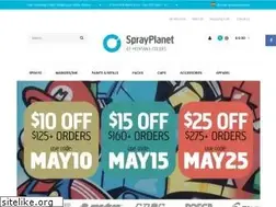 Sites similar to sprayplanet.com