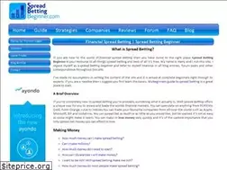 Sites similar to spreadbettingbeginner.com