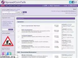 Sites similar to spreadcointalk.org