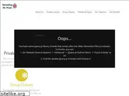 Sites similar to spreadingthemusic.com